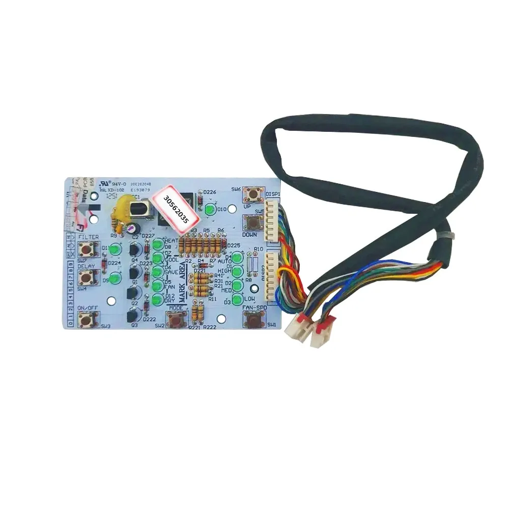 Placa Receptora Display D2113E GJC07BK D1R A1R 30562035 Gree