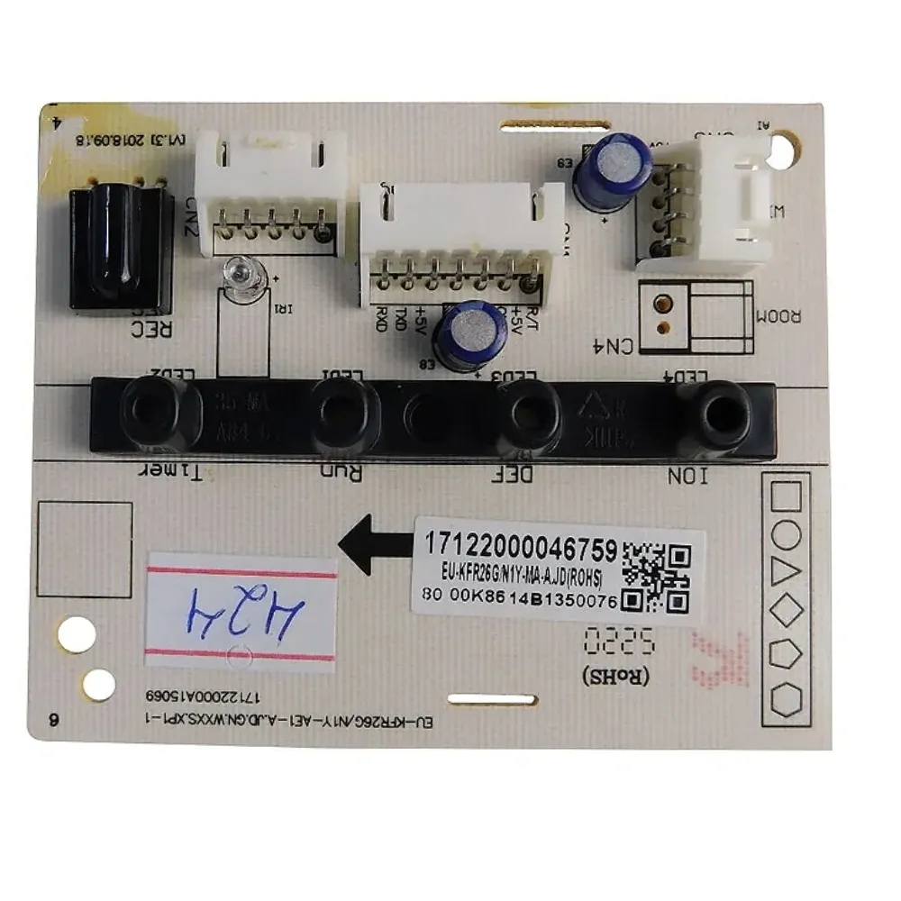 Placa Receptora Display Split 17122000046759 Midea Springer