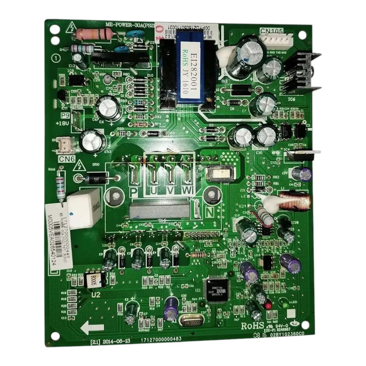 Plca Modulo Variação de Frequência 201319902604 VRF Midea
