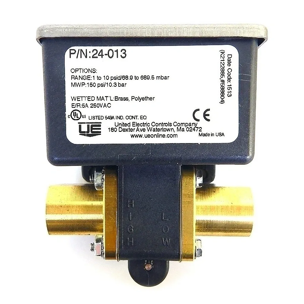 Pressostato Diferencial Agua HK06ZC033 P/N: 24-013 42765012 Chiller Carrier