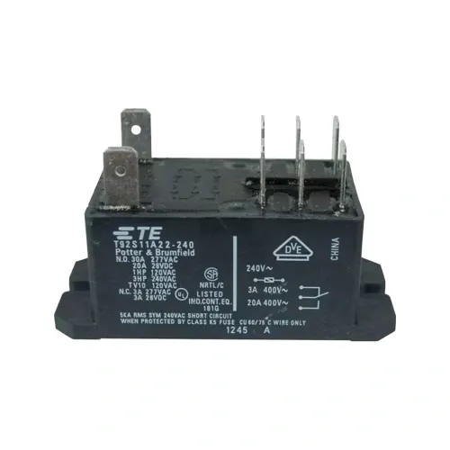 Rele 30A 2NO 240VAC 18K 22K 24K 30K 35419141TE Midea Springer Carrier ( VERIFICAR SUBSTITUTA 35419141)