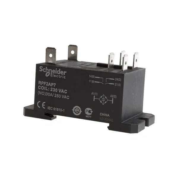 Relé Potência 1NA 240V 20A (INDUTIVO) 22k 30k 35419145 Springer Carrier ( VERIFICAR SUBSTITUTA 35419116)