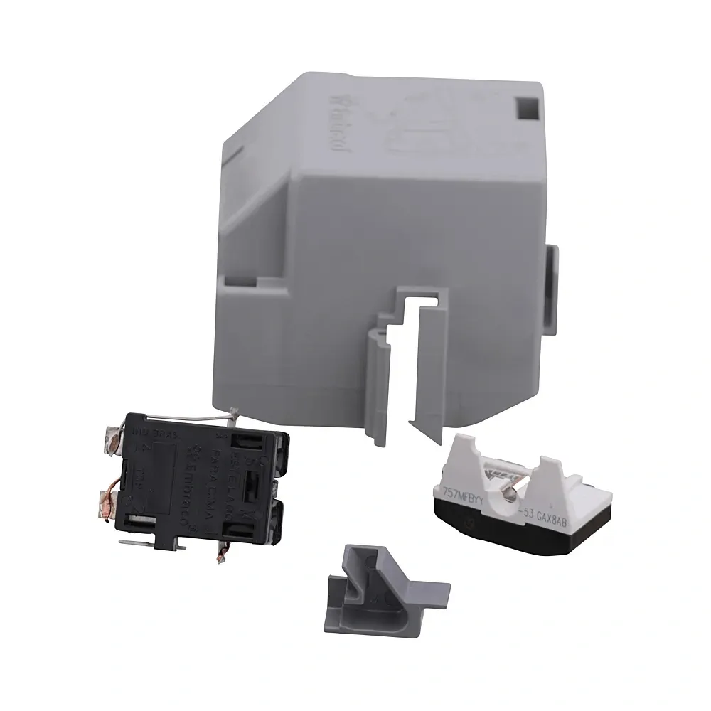 Relé + Protetor Térmico EM45 127V Compressor Refrigerador 326039421 004218337 326011247 Brastemp Consul