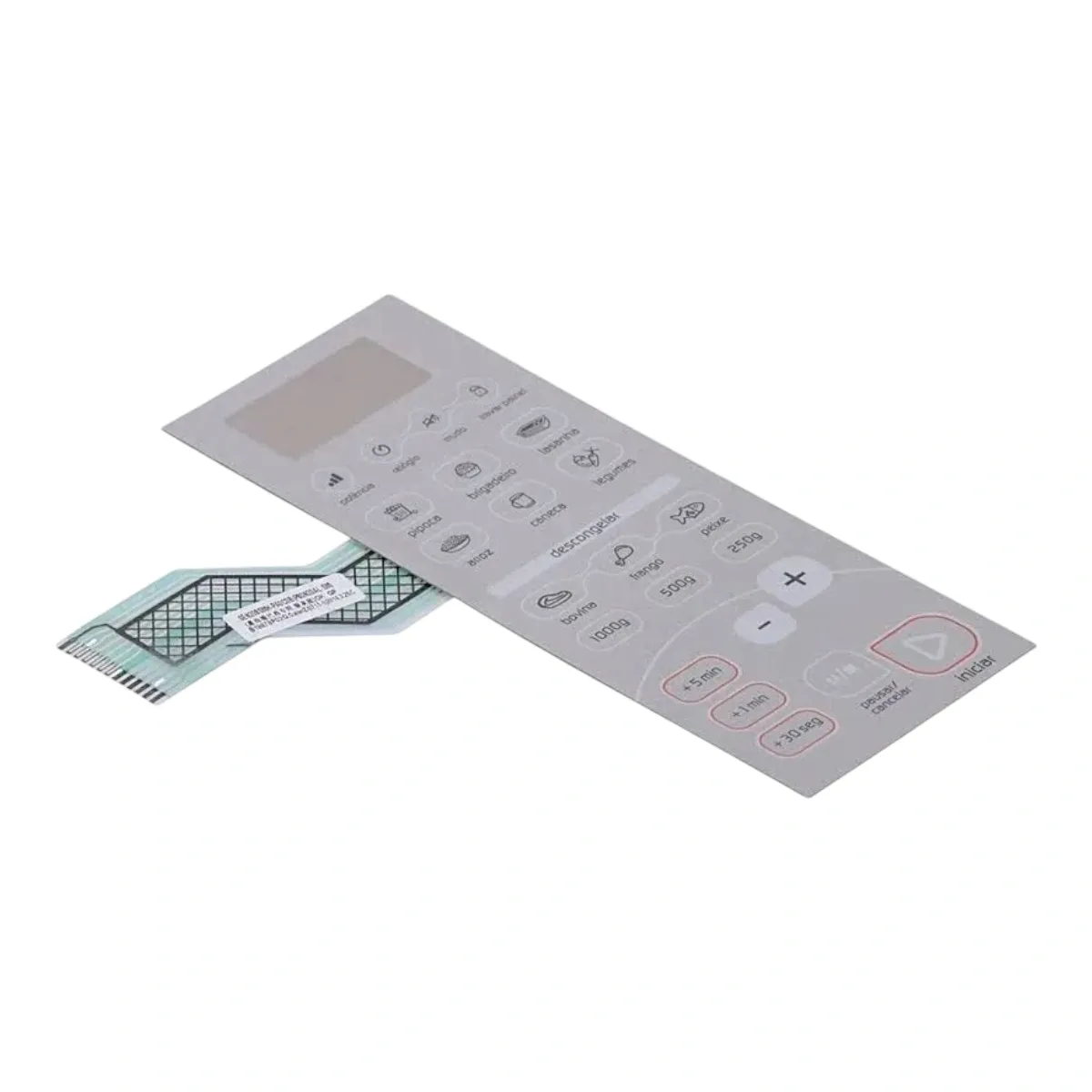 Teclado Membrana BMC20AF W10555775 Micro-ondas Brastemp Consul