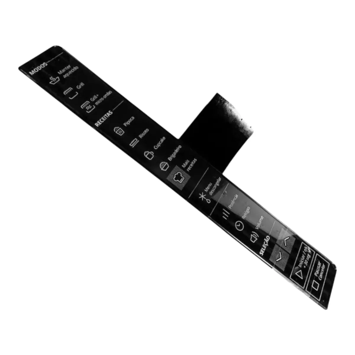 Teclado Membrana BMG45AR W11045142 Micro-ondas Brastemp Consul