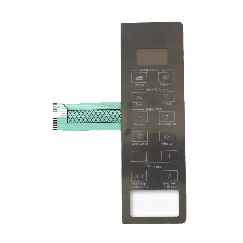 Teclado Membrana BMS20AR W11291962 Micro-ondas Brastemp Consul