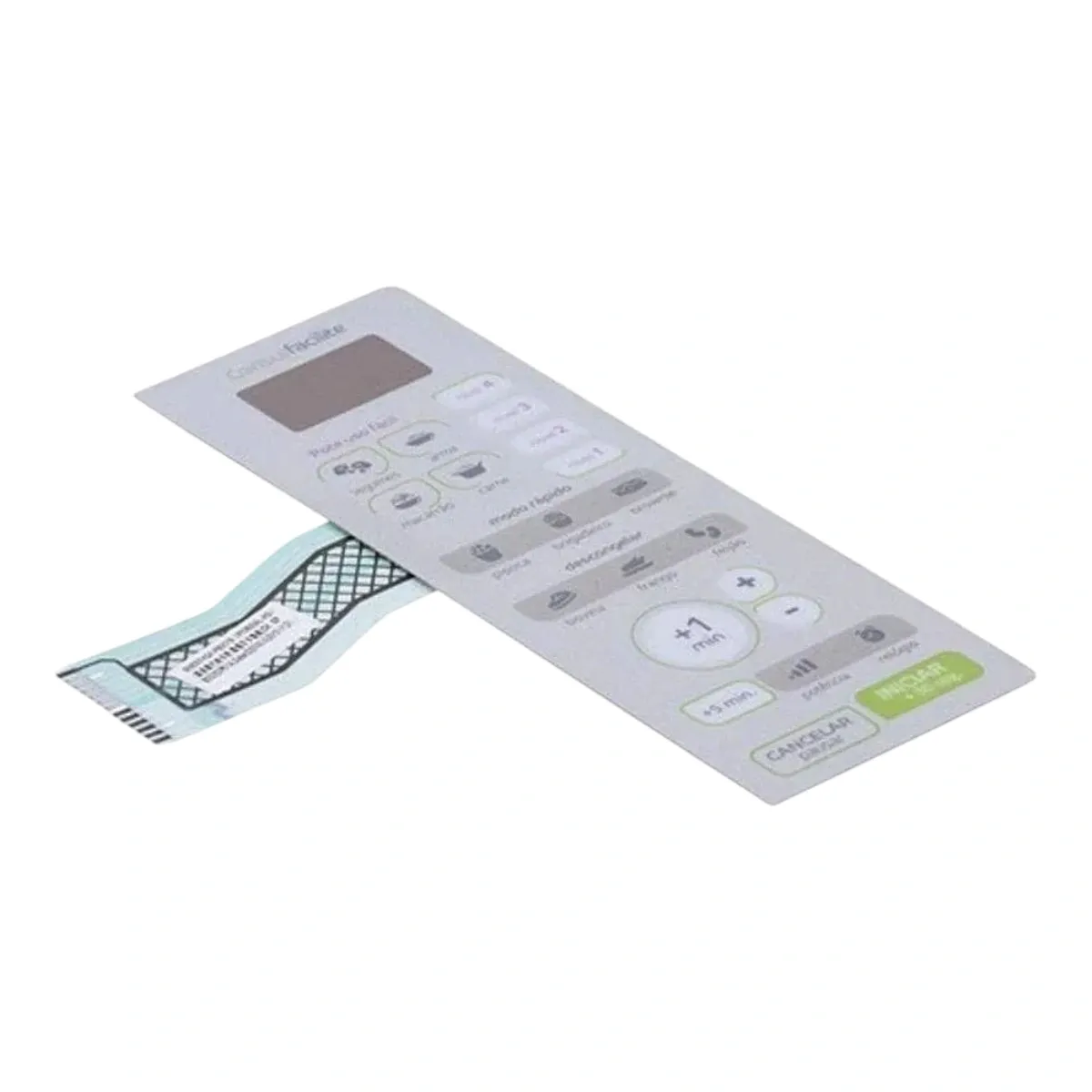 Teclado Membrana CMD20AB W10636305 Micro-ondas Brastemp Consul