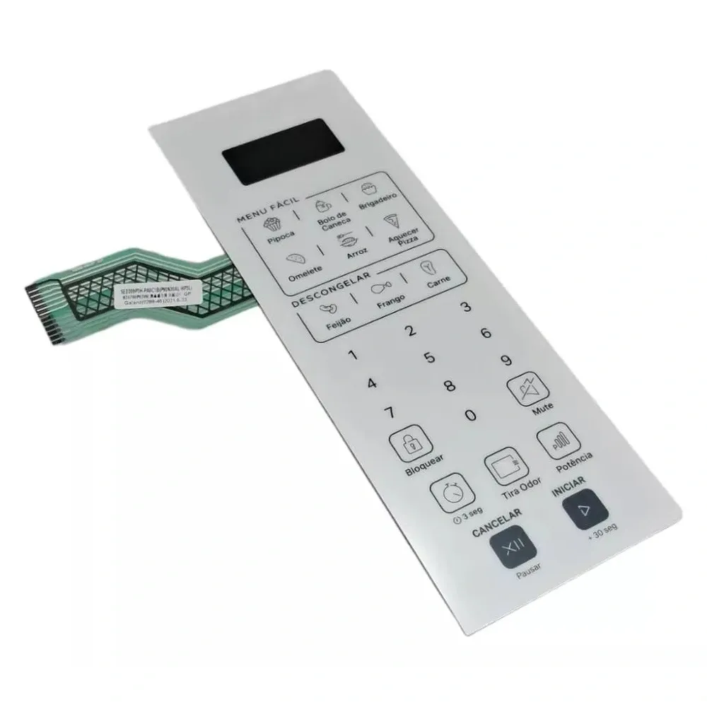 Teclado Membrana CMS46AB W11524898 Micro-ondas Brastemp Consul