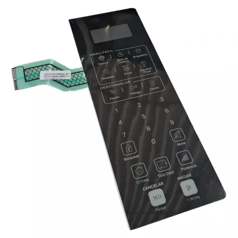 Teclado Membrana CMS46AR W11524899 Micro-ondas Brastemp Consul