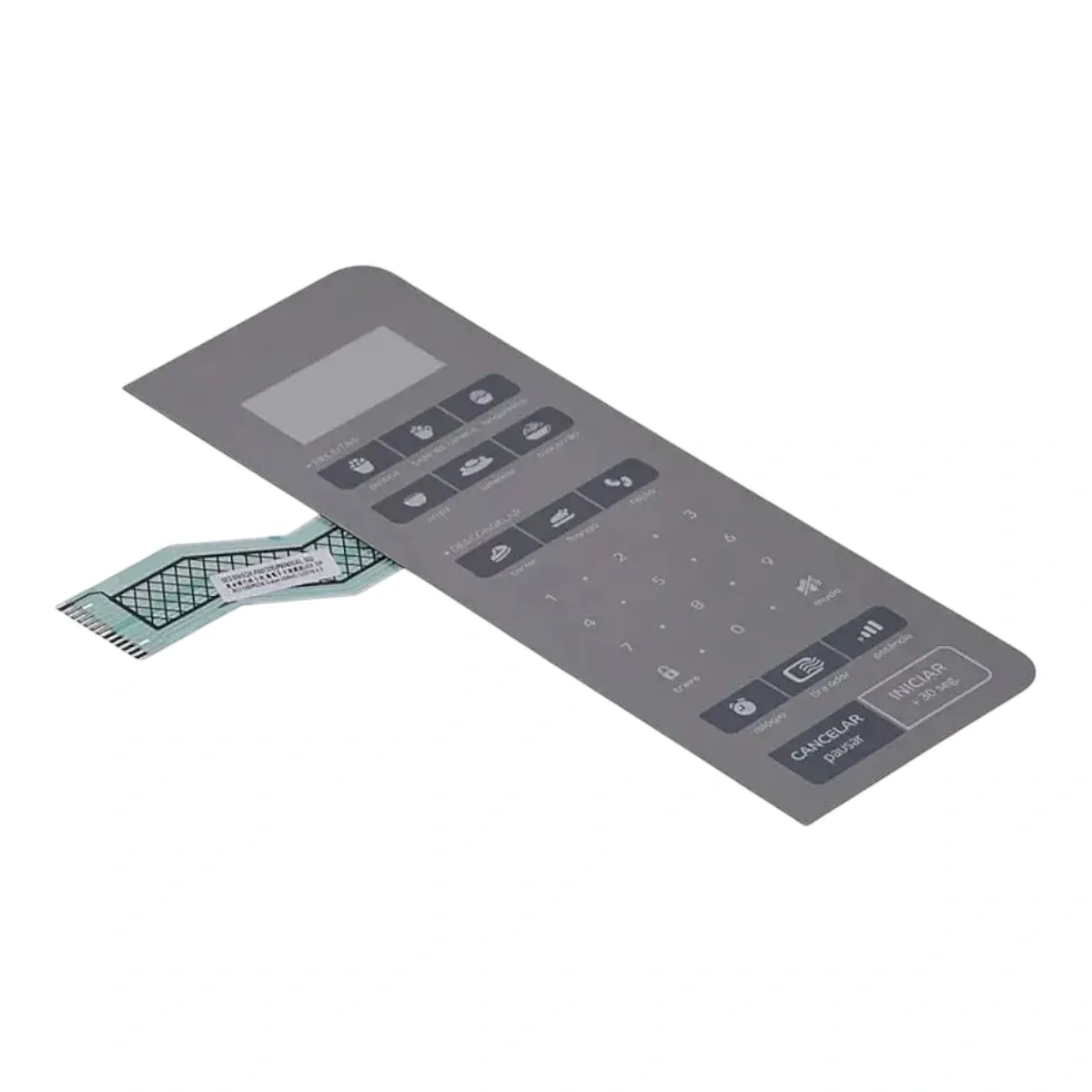 Teclado Membrana W11045105 Micro-ondas Brastemp Consul