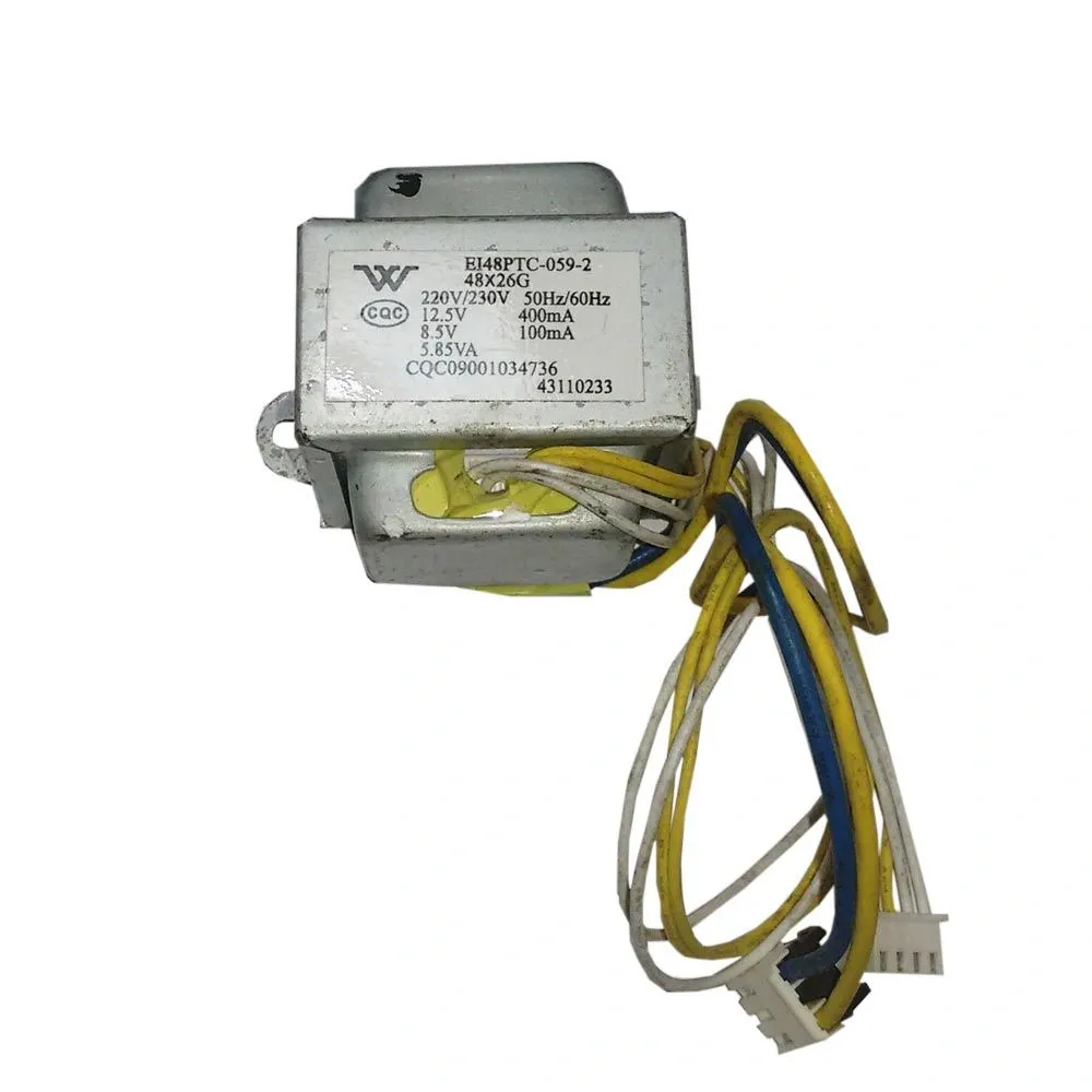 Transformador 48X26G 220V / 12,5V / 8,5V 43110233 Gree