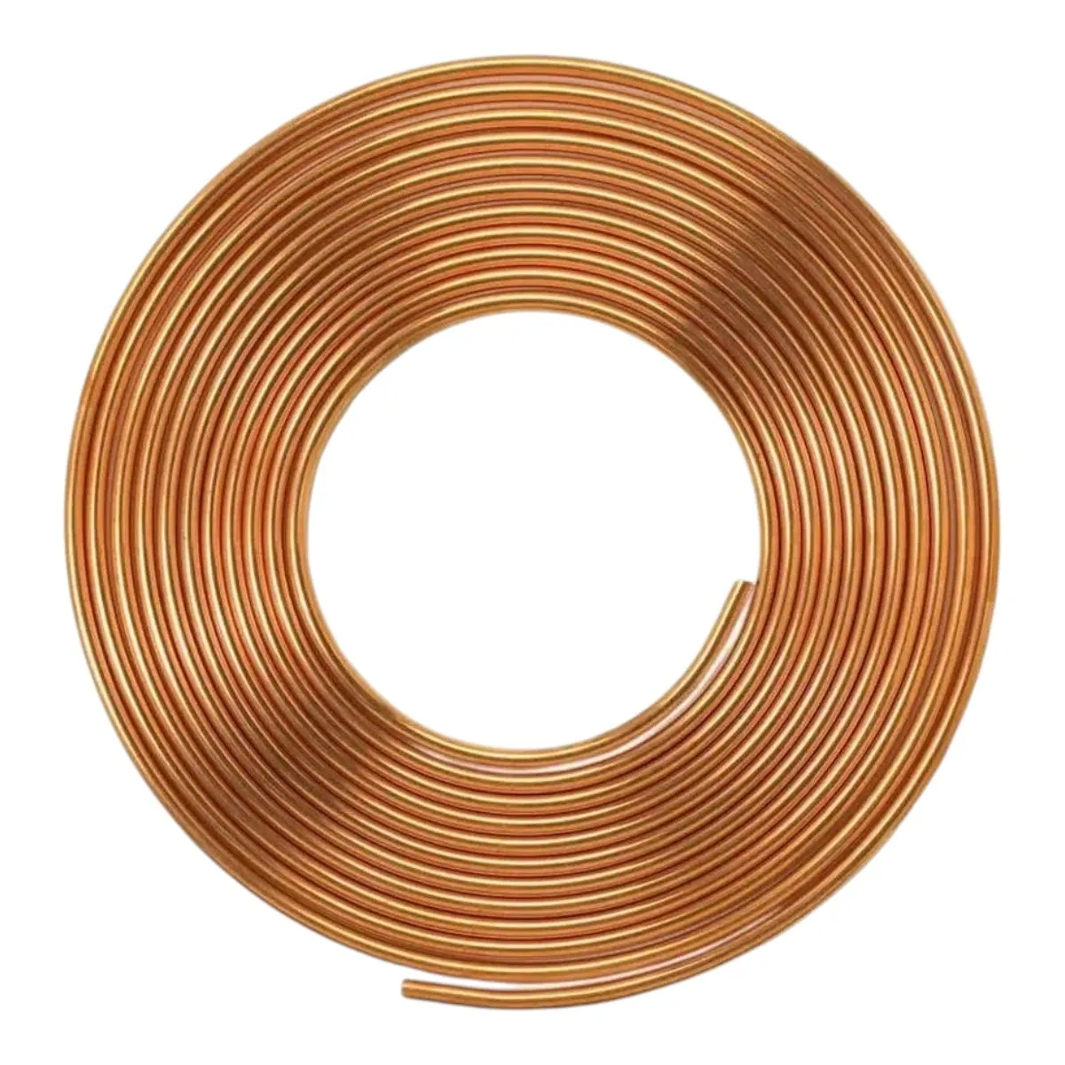 Tubo de Cobre Flexível 15 Metros (Panqueca) 1/2"