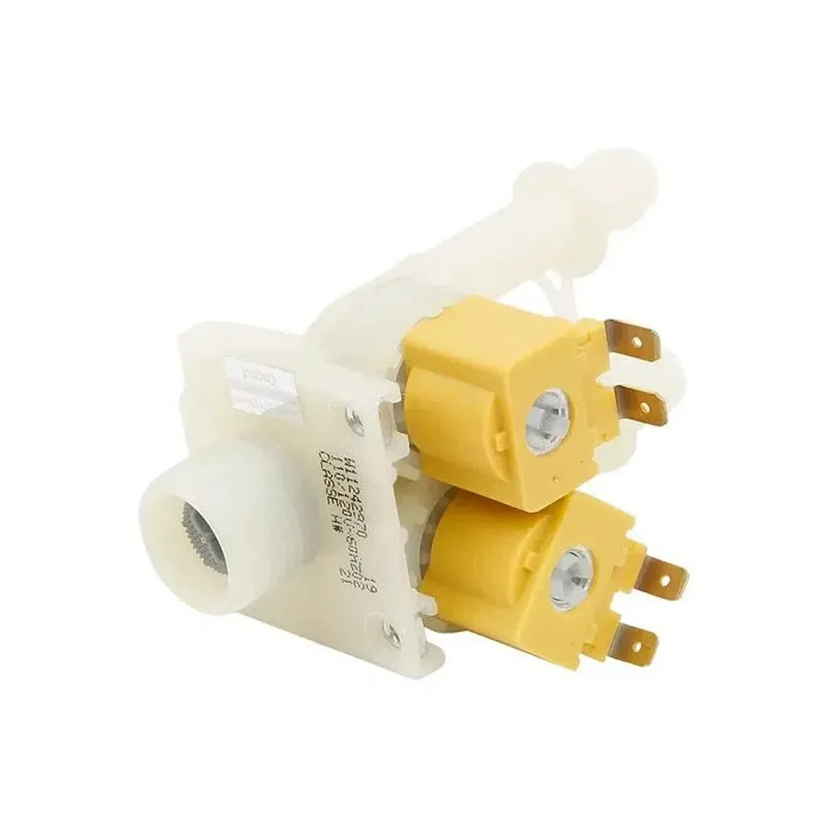 Válvula Entrada Água 2 Vias 127V Máquina de Lavar W11245249 Brastemp