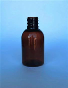 Frasco PET 100 ml Ambar R.24/410