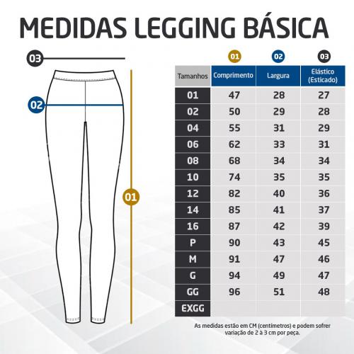 Calça Legging tamanho 2x, Loja de Calça Legging Online