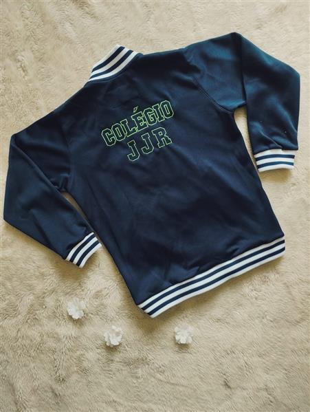 Blusão College Americano JJR Escolas Parceiras Colégio