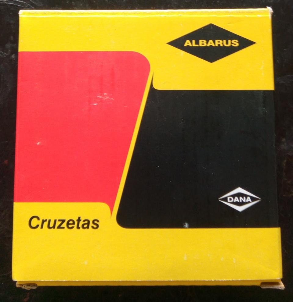 CRUZETA DO CARDAN TRASEIRO TOYOTA HILUX DE 06 Á 18 / ORIGINAL DANA ALBARUS :