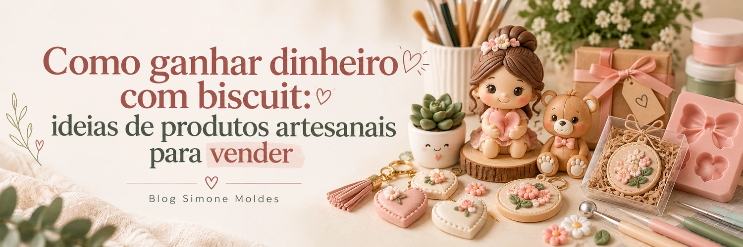 Como ganhar dinheiro com biscuit: ideias e dicas para vender artesanato