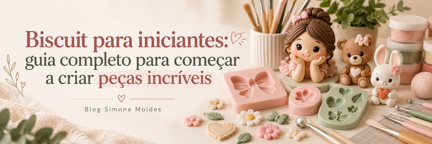 Biscuit para iniciantes: guia completo para começar a criar peças incríveis