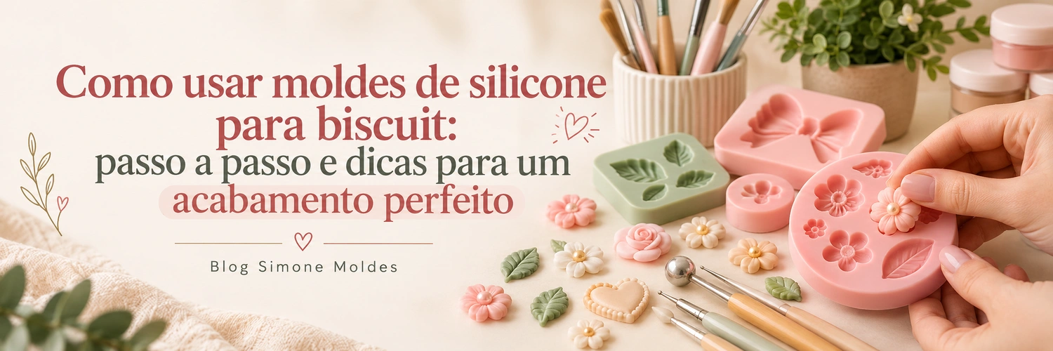Como usar moldes de silicone para biscuit: passo a passo completo