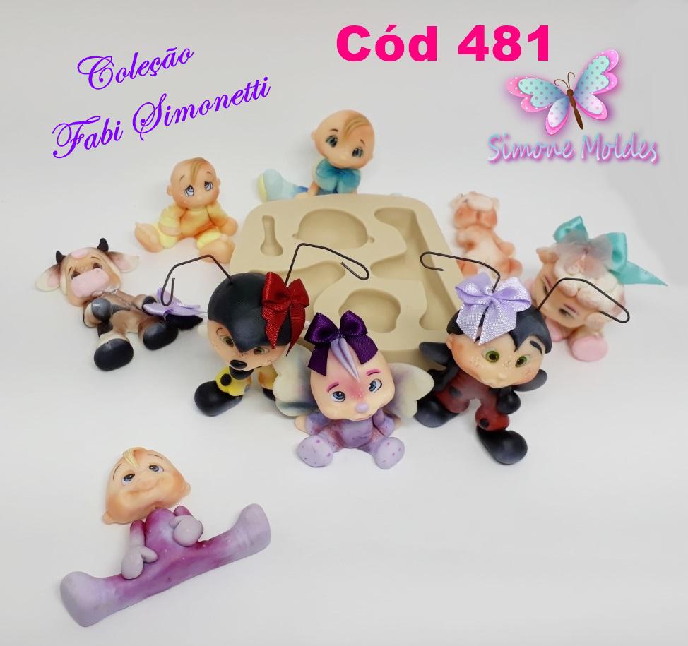 Molde de Silicone Top Artes - Cód 481