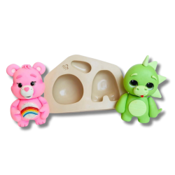Molde de Silicone Animalzinho em Pé Topo