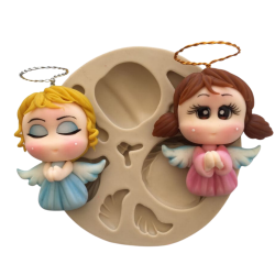 Molde de Silicone Anjinho - Cód 1352