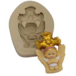 Molde de Silicone Anjinho de Benção - Cód 462