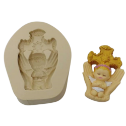Molde de Silicone Anjinho de Benção - Cód 462