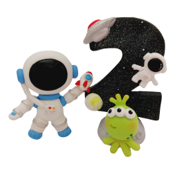 Molde de Silicone Astronautas - Cód 1439