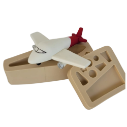 Molde de Silicone Avião - Cód 1090