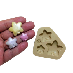 Molde de Silicone Balões Divertidos Estrela