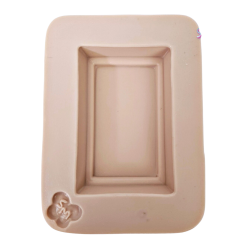 Molde de Silicone Barrinha de Chocolate Lisa