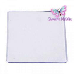 BASE ACRILICA QUADRADA LISA 5X5