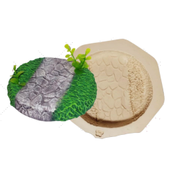 Molde de Silicone Base Cenário Pedras no Caminho - Cód 1157