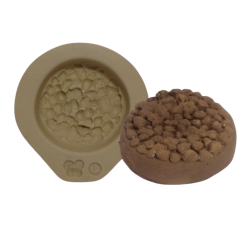Molde de Silicone Base Pedrinhas P - Cód 1163