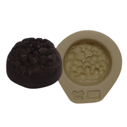 Molde de Silicone Base Pedrinhas PP - Cód 1162