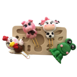 Molde de Silicone Bichinhos Cut - Cód 1348