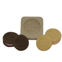 Molde de Silicone Bolacha Bonoo - Cód 446