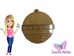 Bolacha de MDF para Chaveiro
