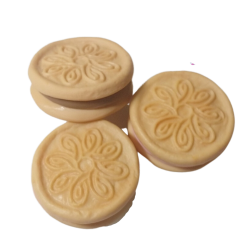 Molde de Silicone Bolacha trabalhada