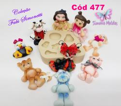 Molde de Silicone Bolofa - Cód 477