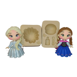 Molde de Silicone Boneca Amorzinho da Kaah M