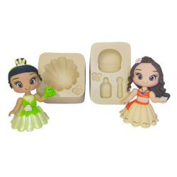 Molde de Silicone Boneca Amorzinho da Kaah P