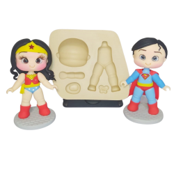 Molde de Silicone Boneca Arteira P - Cód 853