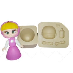 Molde de Silicone Boneca Charminho da Kaah