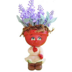 Molde de Silicone Boneca Floreira - Maria Florada cód 235