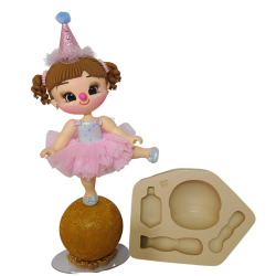 Molde de Silicone Boneca Karine G