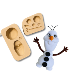 Molde de Silicone Brincar na Neve - Cód 1261