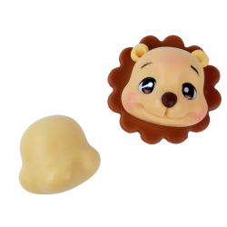Molde de Silicone Cabeça de bichinhos com Fuça  PP - Cód 947